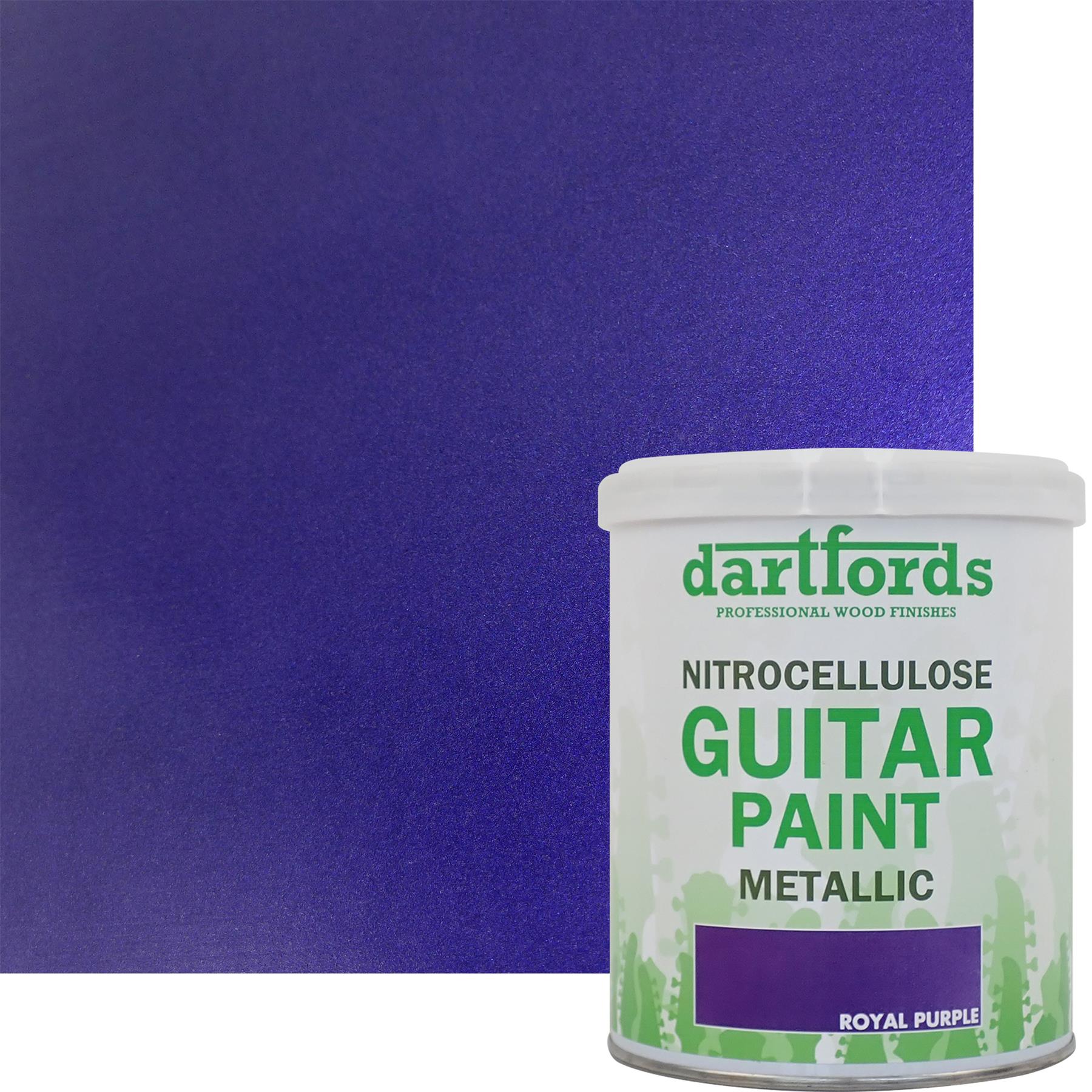 dartfords Royal Purple Metallic Nitrocellulose Guitar Paint