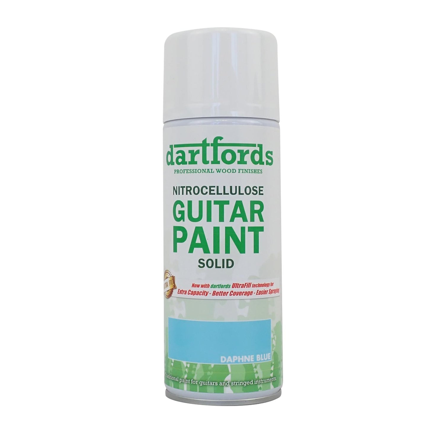 dartfords Daphne Blue Nitrocellulose Guitar Paint - 400ml Aerosol