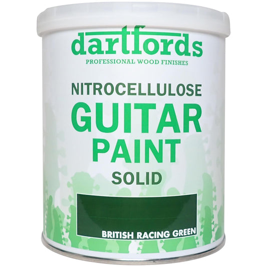 dartfords British Racing Green Nitrocellulose Guitar Paint - 1 litre Tin