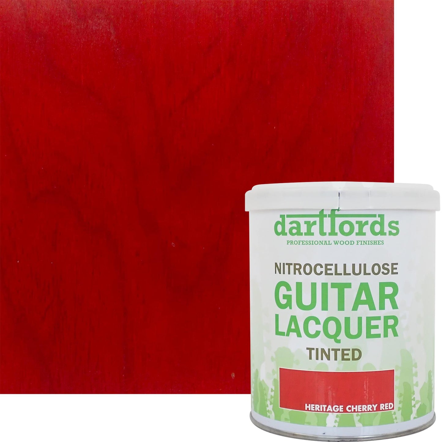 dartfords Heritage Cherry Red Nitrocellulose Guitar Lacquer - 1 litre Tin