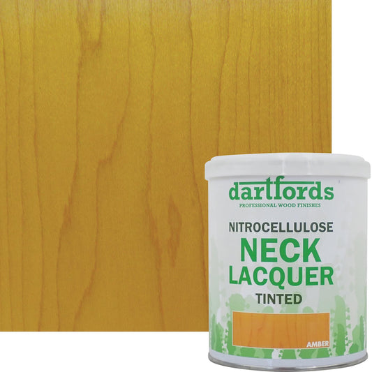 dartfords Amber Nitrocellulose Guitar Neck Lacquer - 1 litre Tin