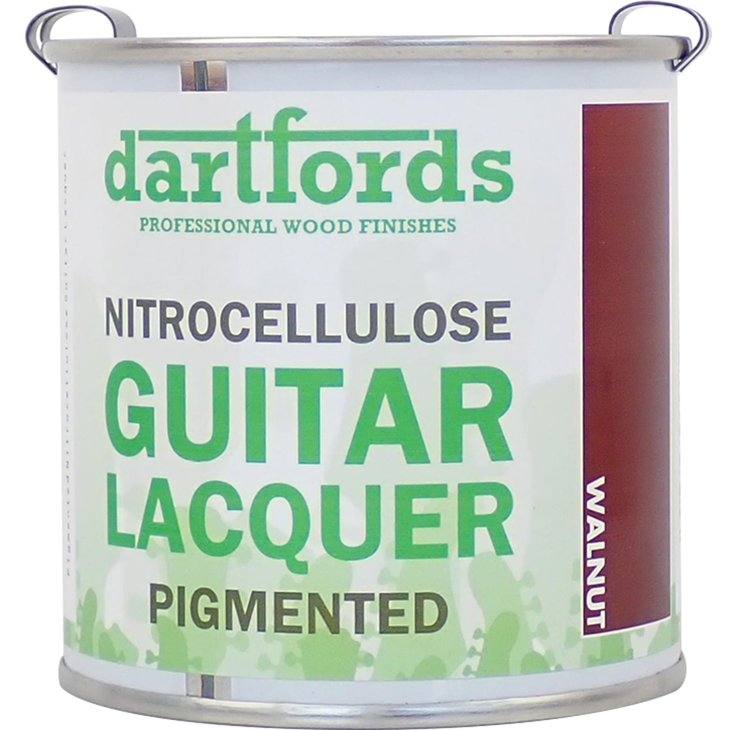dartfords Tinted Walnut Nitrocellulose Guitar Lacquer - 230ml Tin