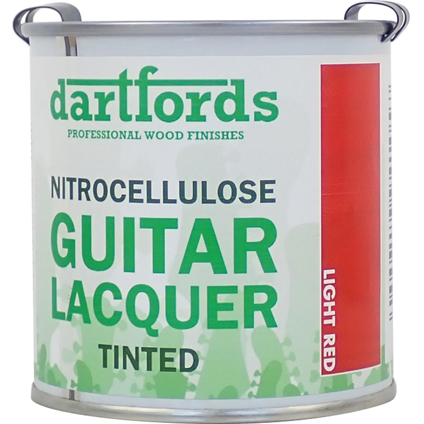 dartfords Light Red Nitrocellulose Guitar Lacquer - 230ml Tin