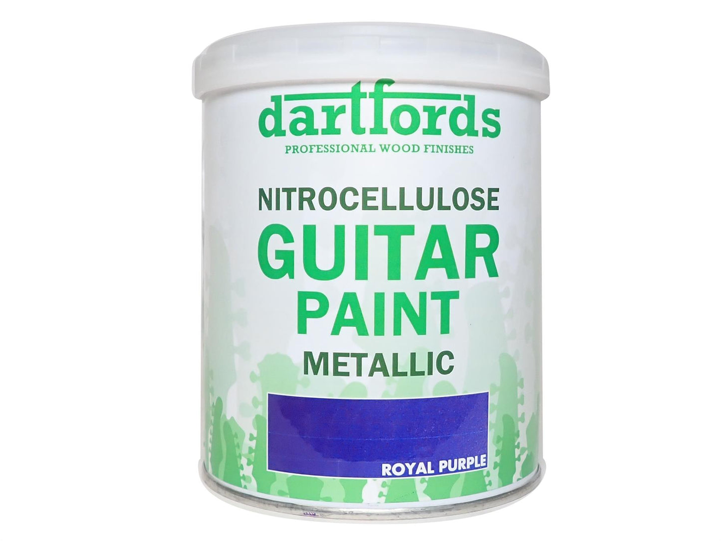 dartfords Royal Purple Metallic Nitrocellulose Guitar Paint - 1 litre Tin