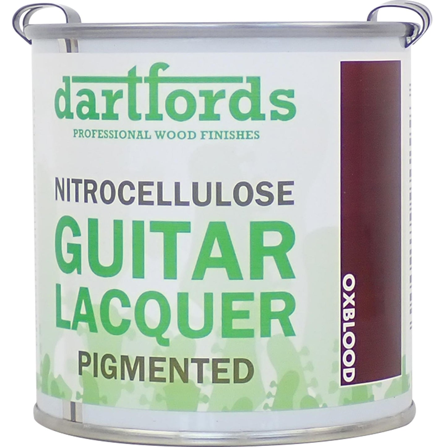 dartfords Oxblood Pigmented Nitrocellulose Guitar Lacquer - 230ml Tin