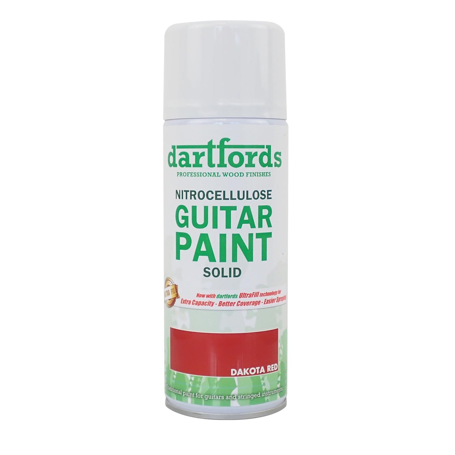 dartfords Dakota Red Nitrocellulose Guitar Paint - 400ml Aerosol