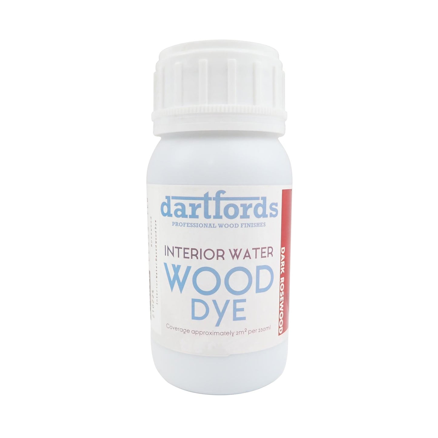 dartfords Rosewood Interior Water Based Wood Dye - 230ml Tin