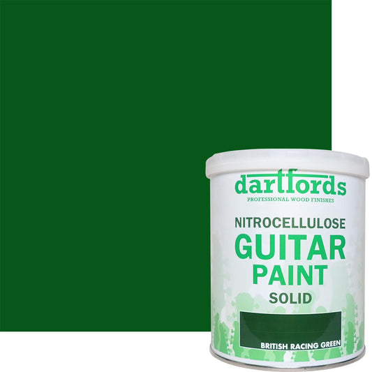 dartfords British Racing Green Nitrocellulose Guitar Paint - 1 litre Tin