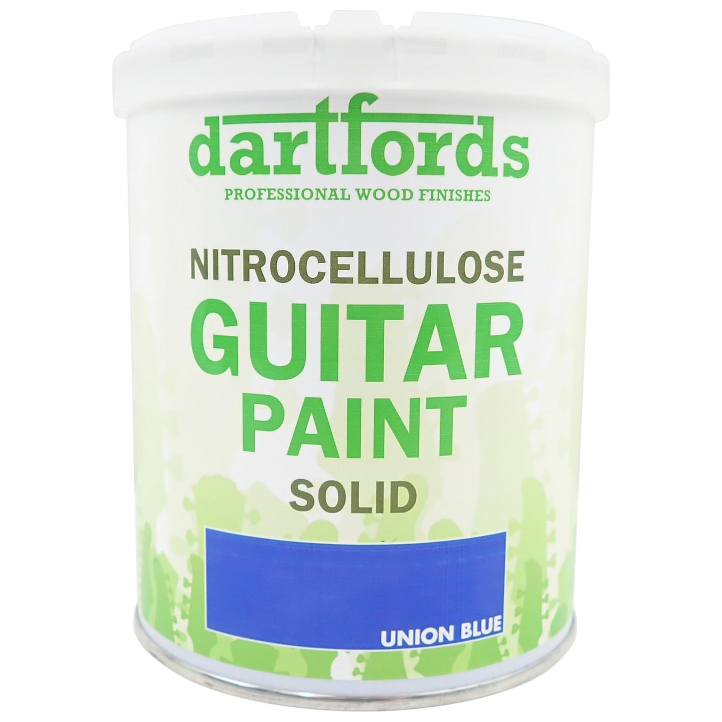 dartfords Union Blue Nitrocellulose Guitar Paint - 1 litre Tin