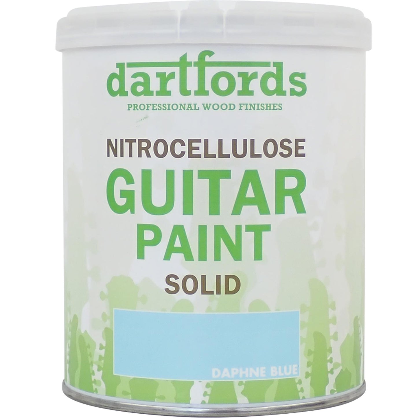 dartfords Daphne Blue Nitrocellulose Guitar Paint - 1 litre Tin