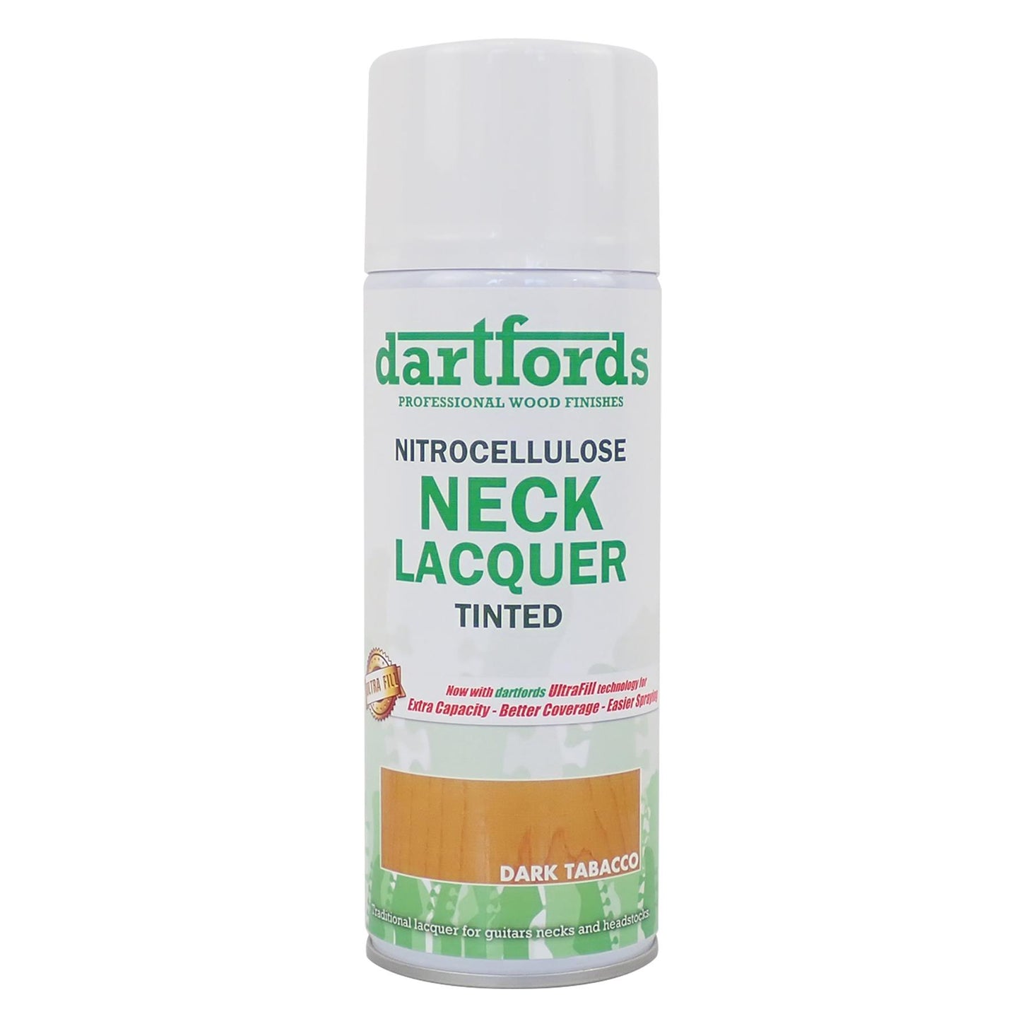 dartfords Dark Tobacco Nitrocellulose Guitar Neck Lacquer - 400ml Aerosol