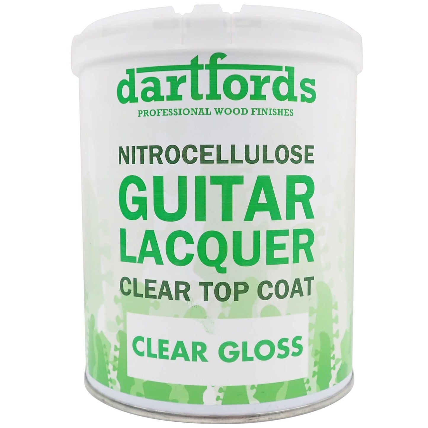 dartfords Gloss Clear Nitrocellulose Guitar Lacquer - 1 litre Tin