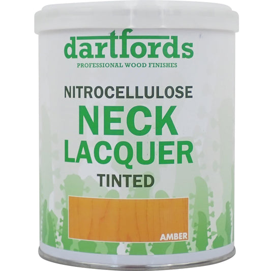 dartfords Amber Nitrocellulose Guitar Neck Lacquer - 1 litre Tin