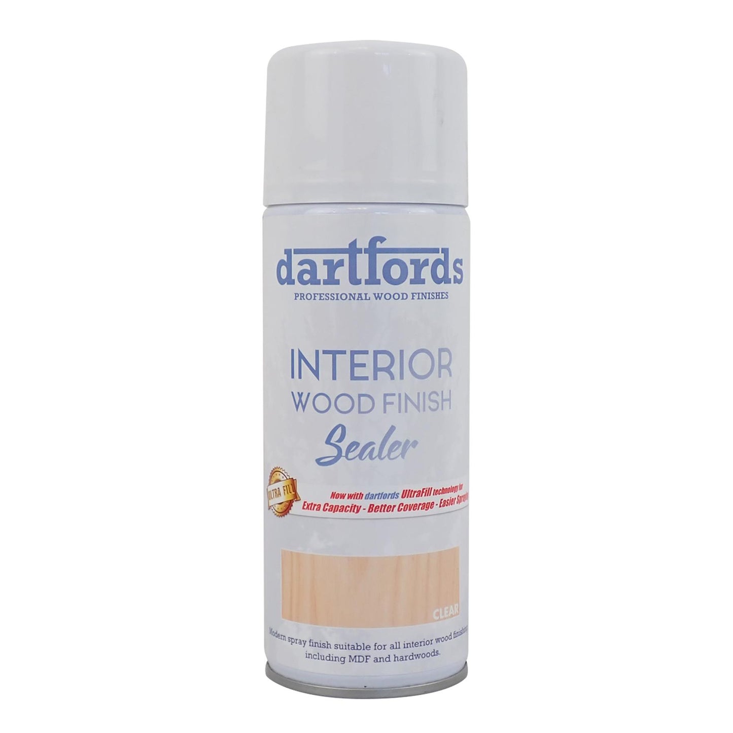 dartfords Clear Interior Wood Sealer - 400ml Aerosol