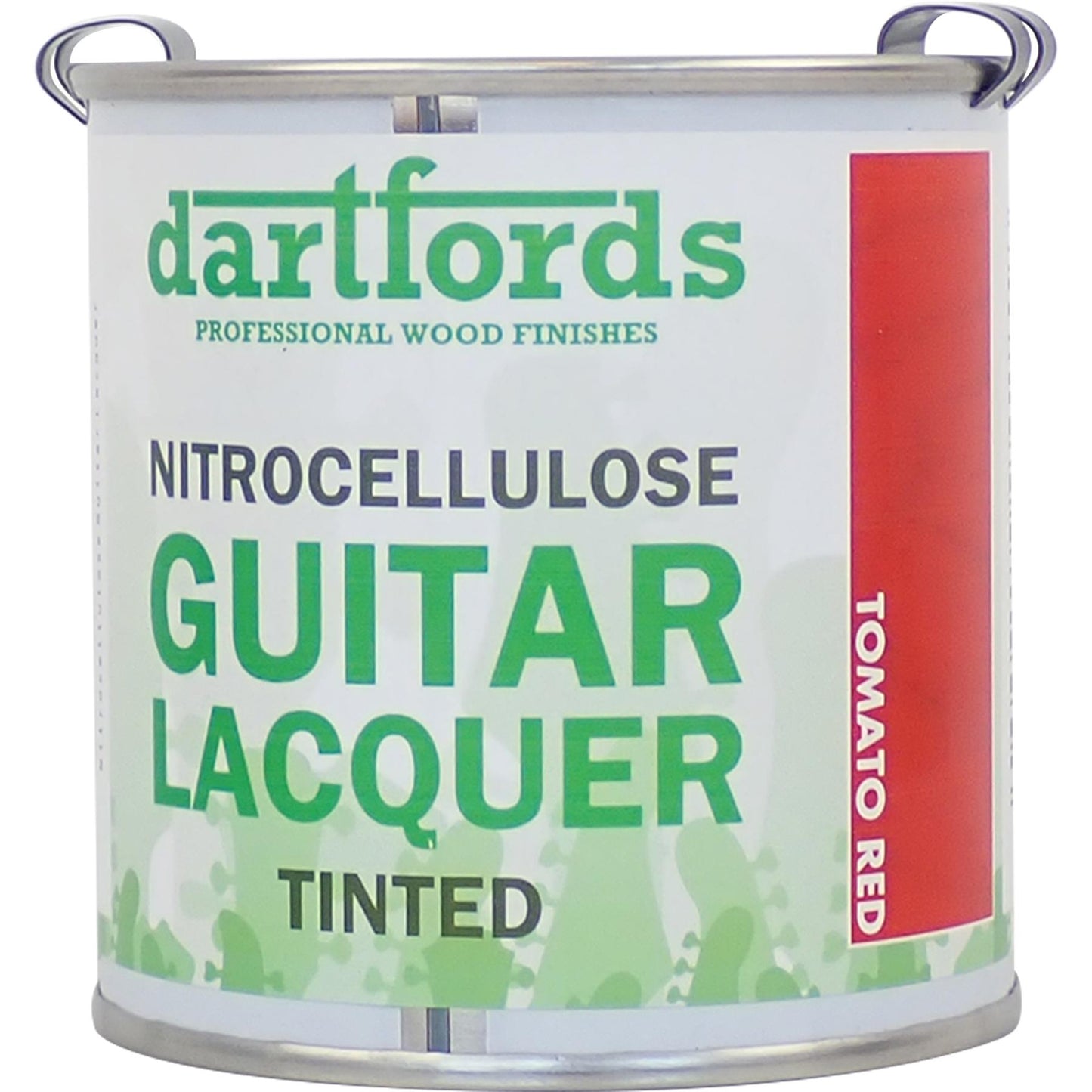 dartfords Tomato Red Nitrocellulose Guitar Lacquer - 230ml Tin