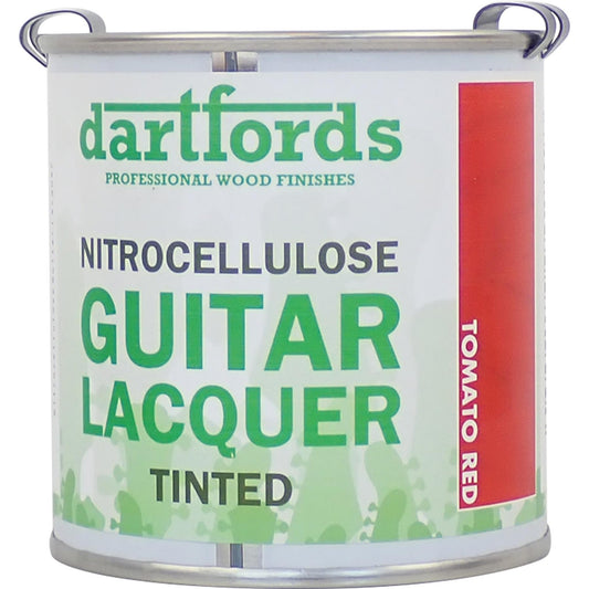 dartfords Tomato Red Nitrocellulose Guitar Lacquer - 230ml Tin