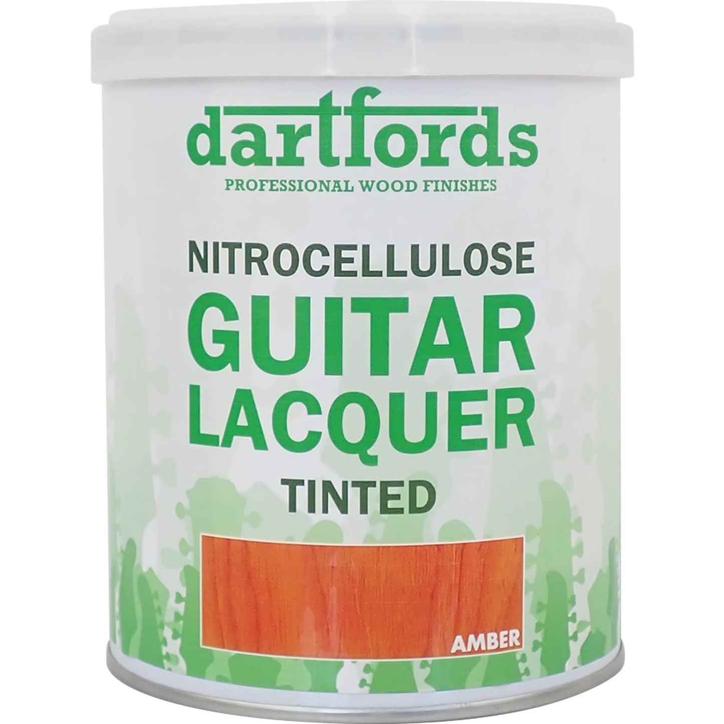dartfords Amber Nitrocellulose Guitar Lacquer - 1 litre Tin