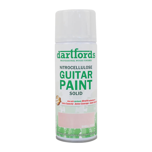 dartfords Shell Pink Nitrocellulose Guitar Paint - 400ml Aerosol