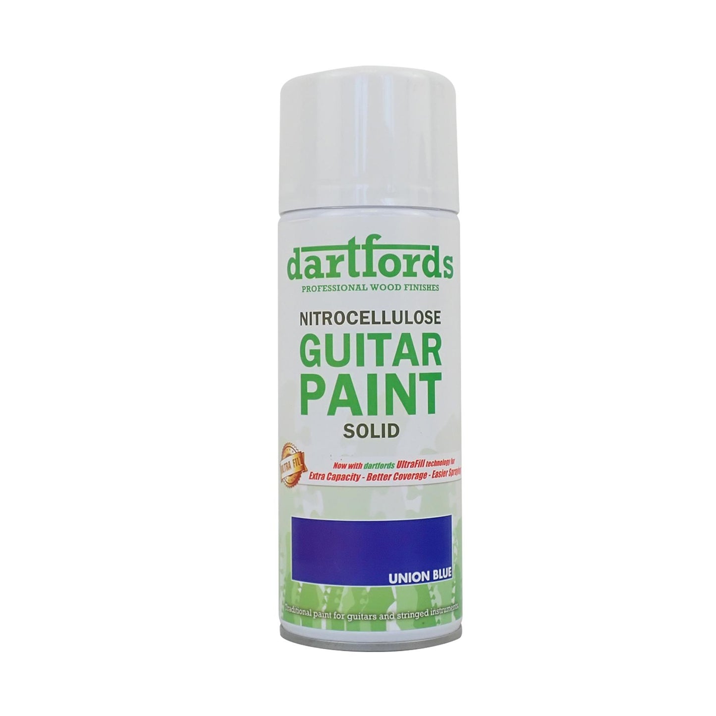 dartfords Union Blue Nitrocellulose Guitar Paint - 400ml Aerosol