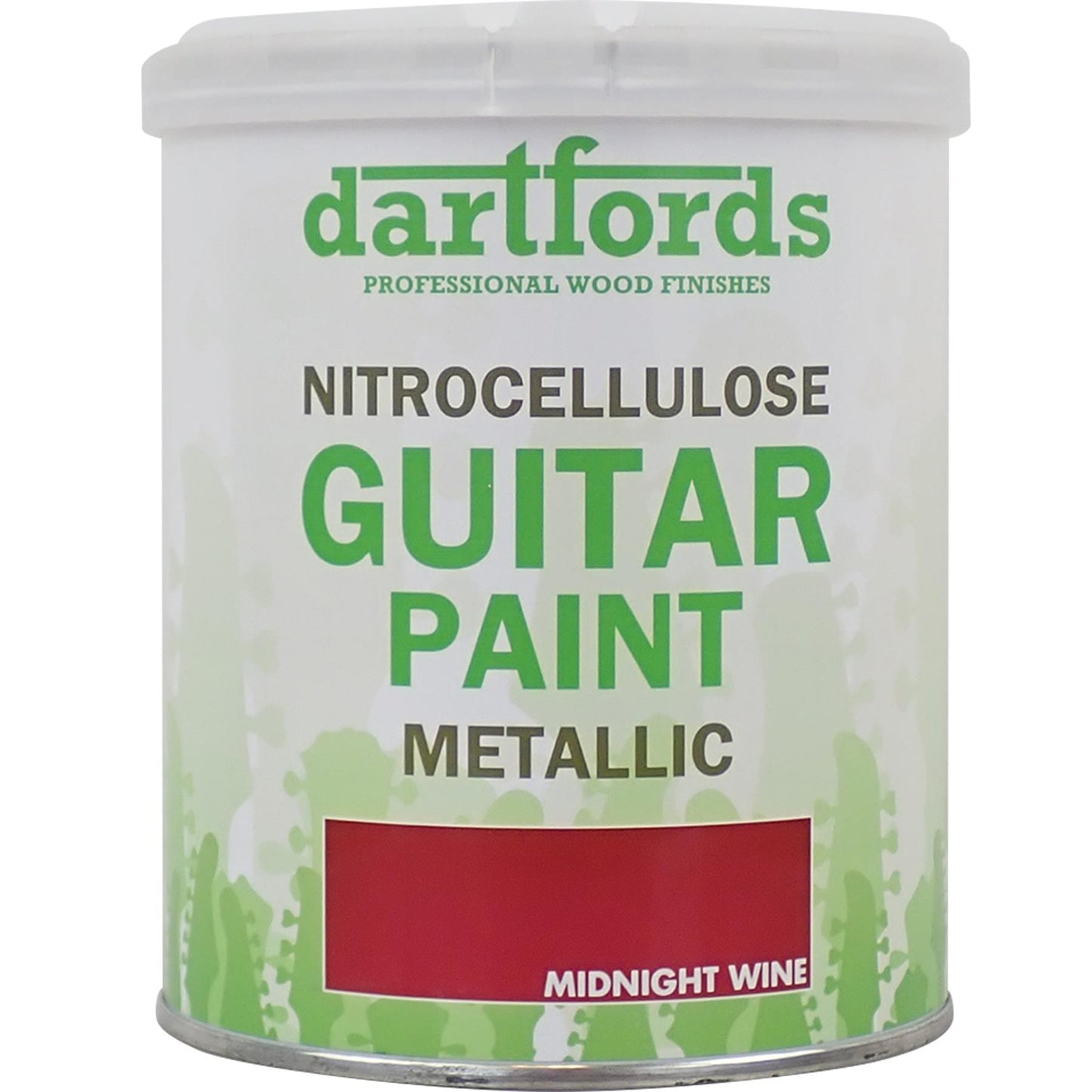dartfords Midnight Wine Metallic Nitrocellulose Guitar Paint - 1 litre Tin