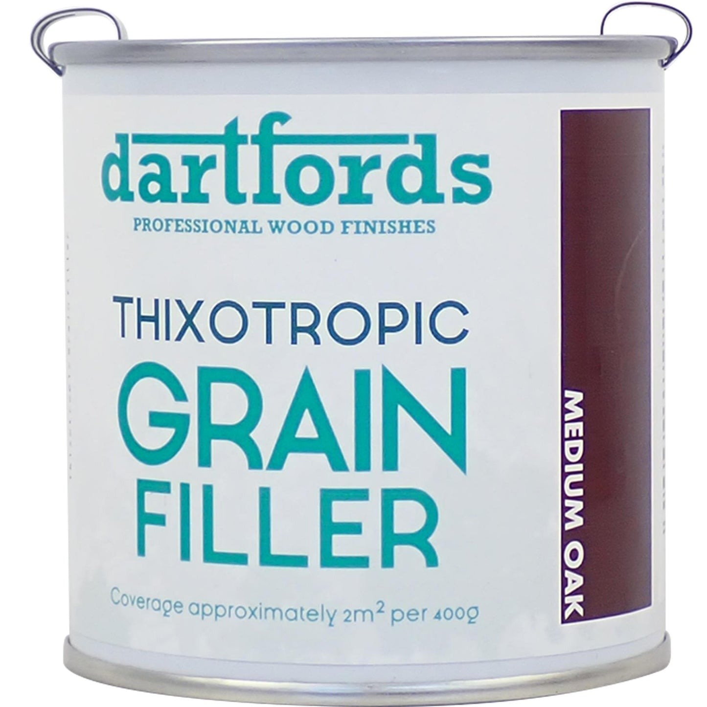 dartfords Medium Oak Thixotropic Grain Filler - 400g Tin