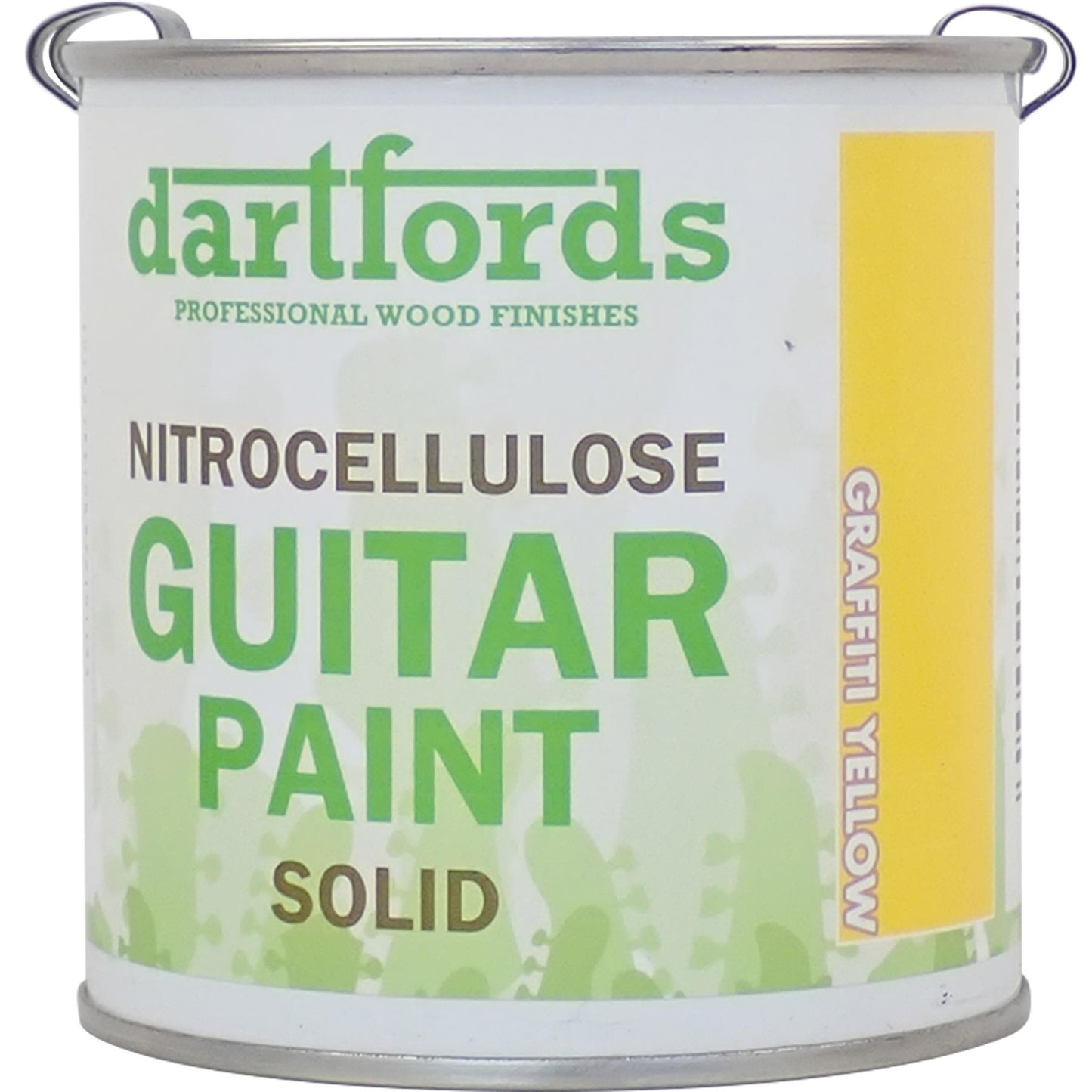 dartfords Graffiti Yellow Nitrocellulose Guitar Paint - 230ml Tin