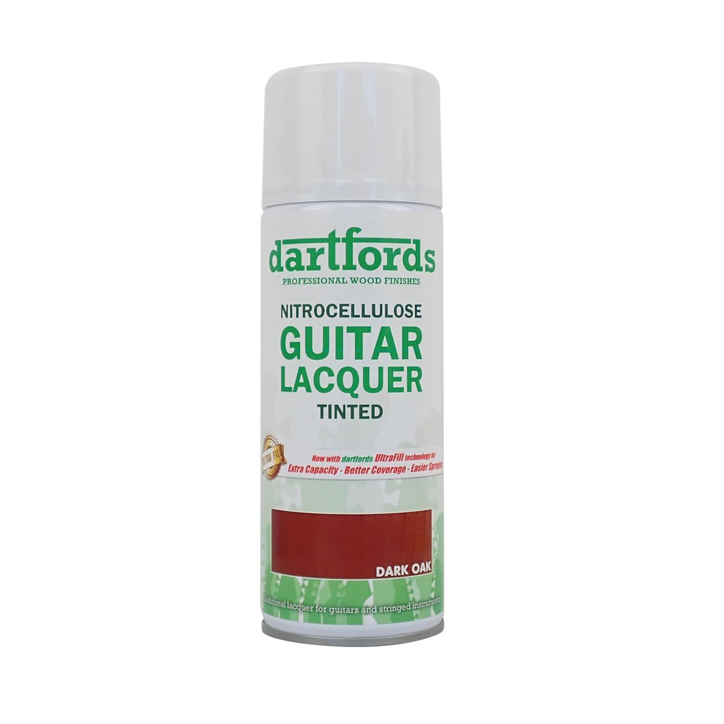 dartfords Dark Oak Nitrocellulose Guitar Lacquer - 400ml Aerosol
