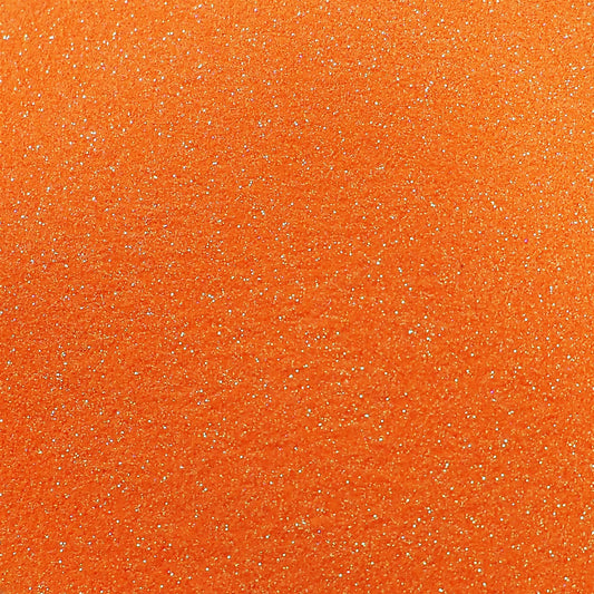 dartfords Orange Fluorescent Glitter Flake 100g 0.008