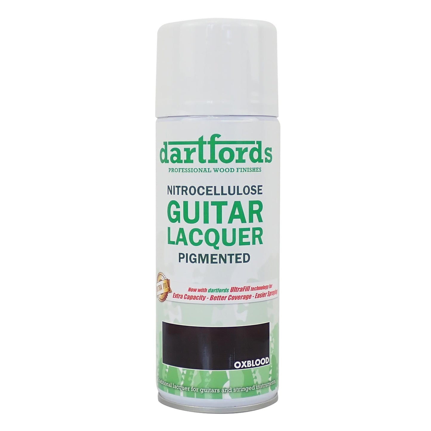 dartfords Oxblood Pigmented Nitrocellulose Guitar Lacquer - 400ml Aerosol