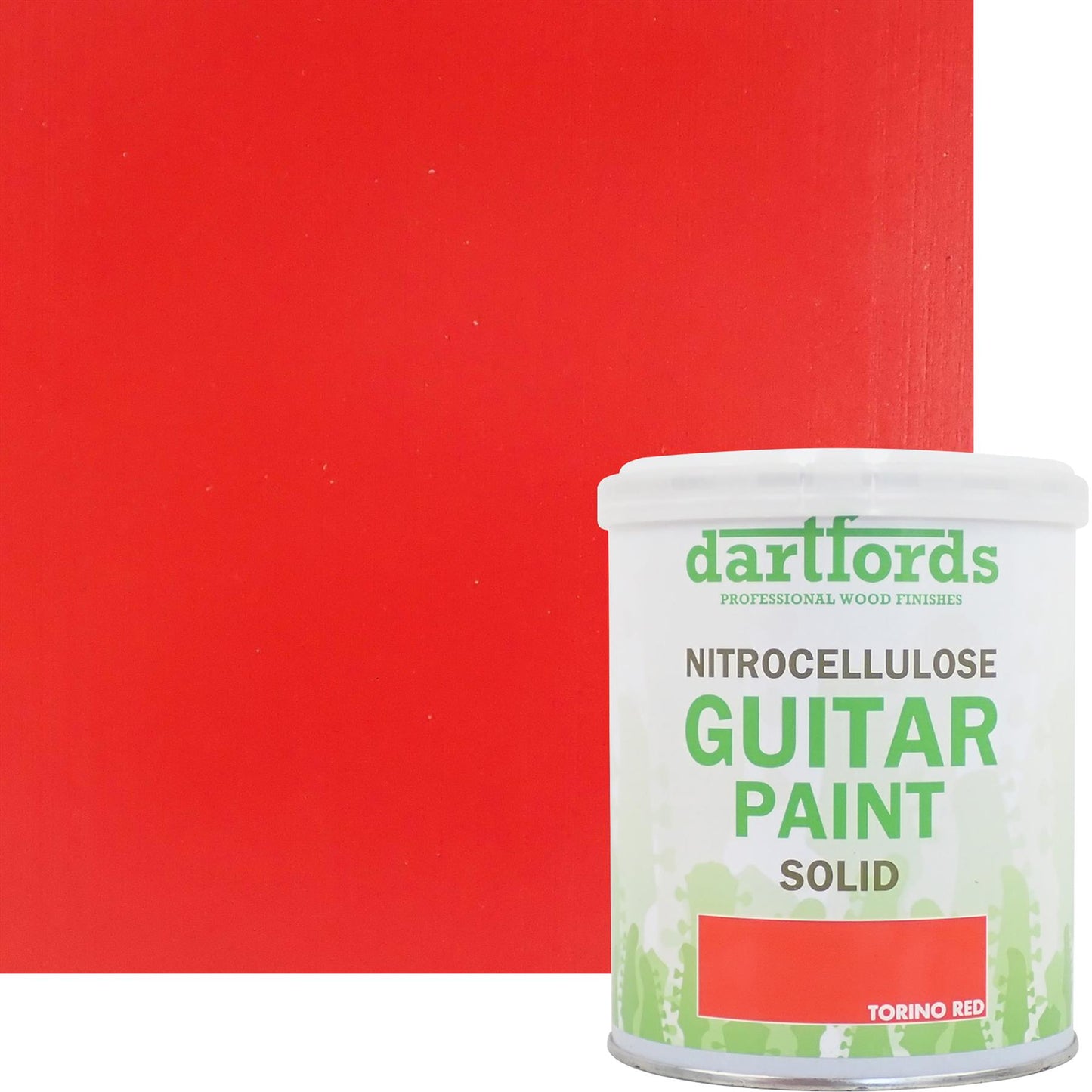 dartfords Torino Red Nitrocellulose Guitar Paint - 1 litre Tin