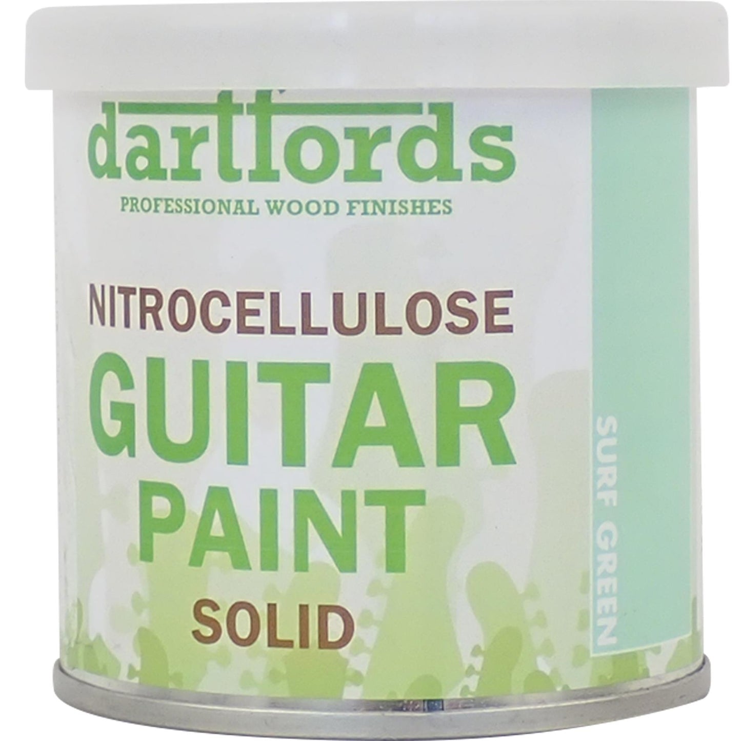dartfords Surf Green Nitrocellulose Guitar Paint - 230ml Tin