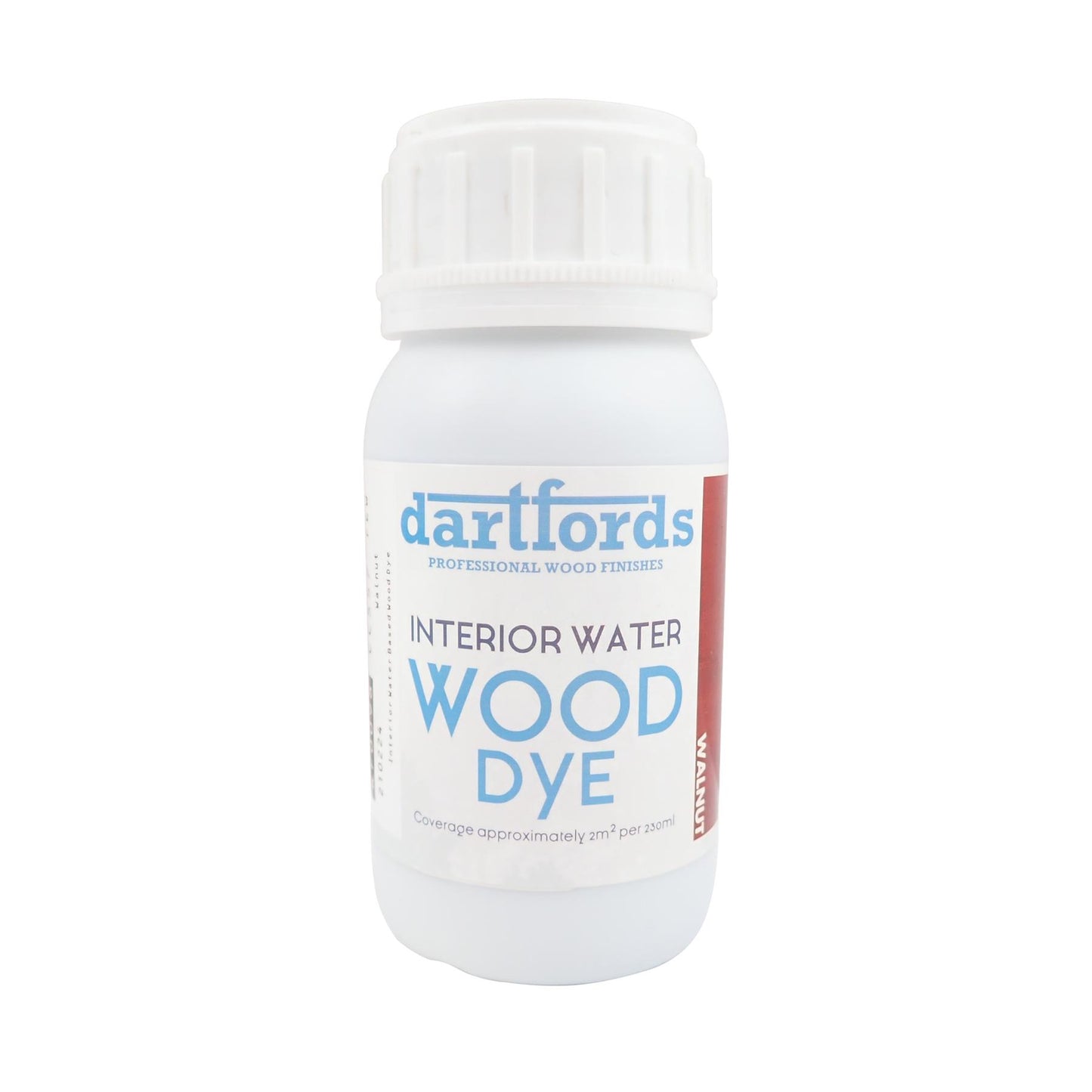 dartfords Walnut Interior Water Based Wood Dye - 230ml Tin